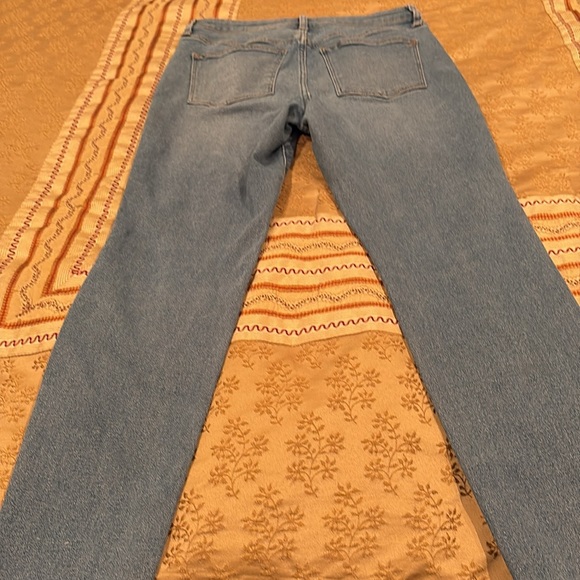 Madewell Light Blue Denim Jeans, Curvy, High Rise, Skinny, Cotton Blend, 29 - Picture 10 of 10